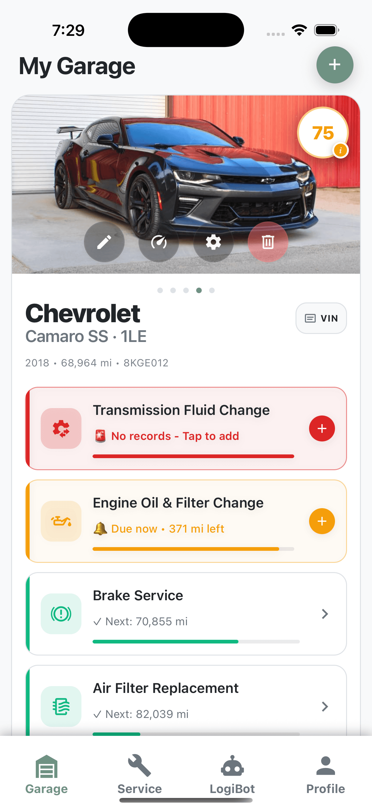 LogiCar screenshot 1