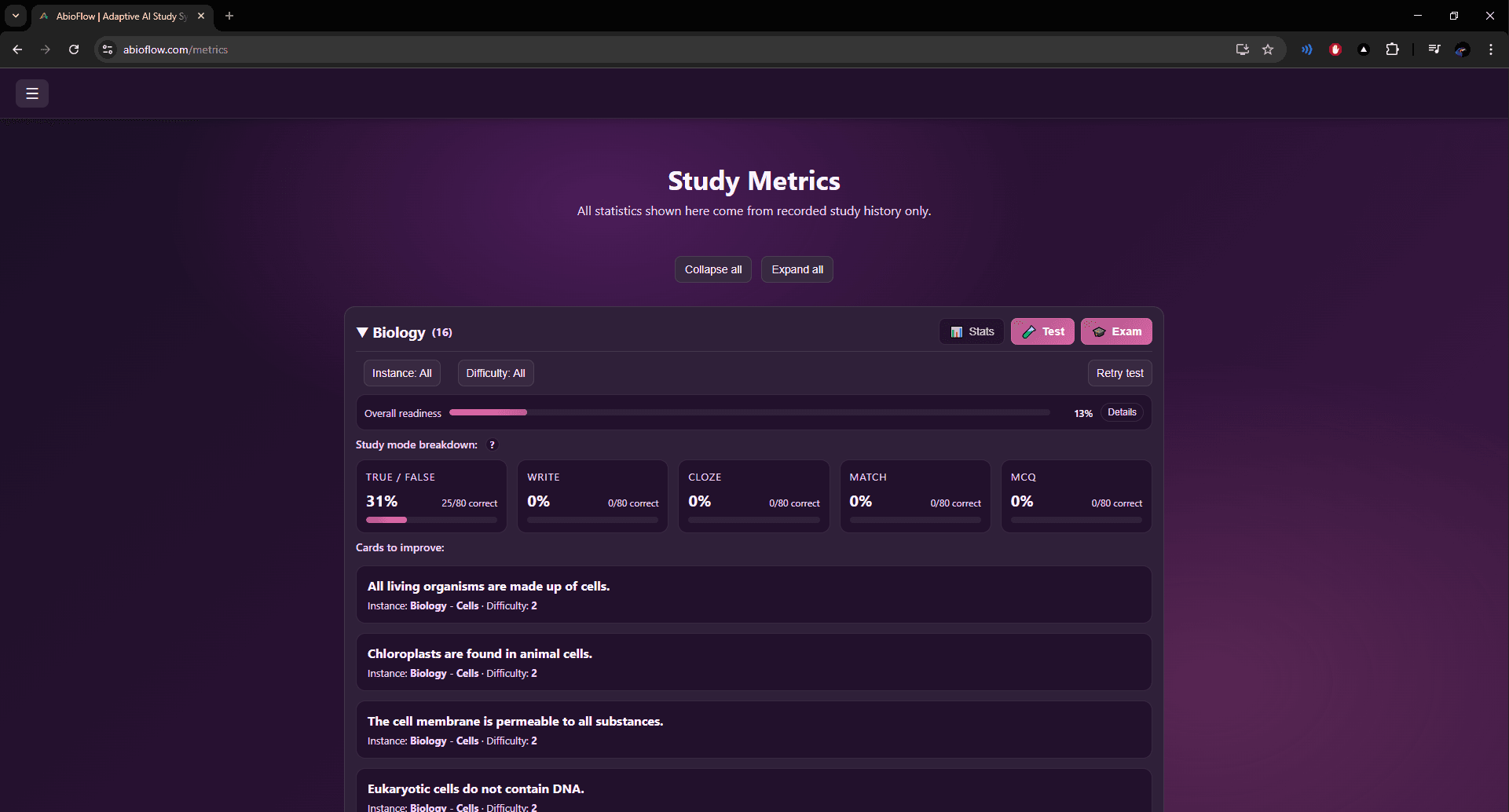 AbioFlow screenshot 3