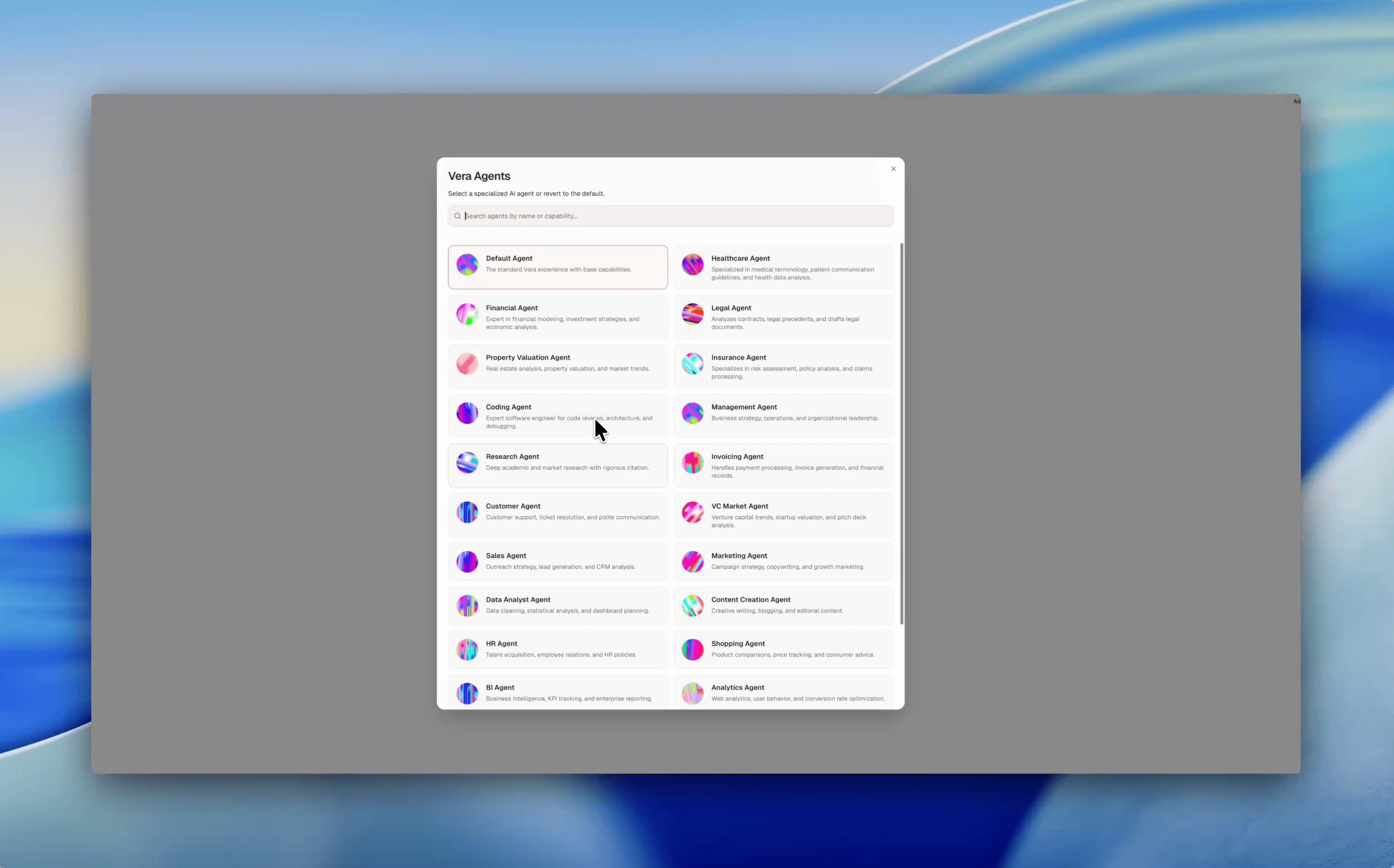 Vera Platform by Cortex Research screenshot 5