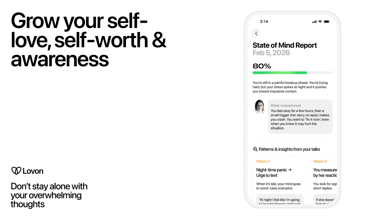 Lovon AI Therapy screenshot 3