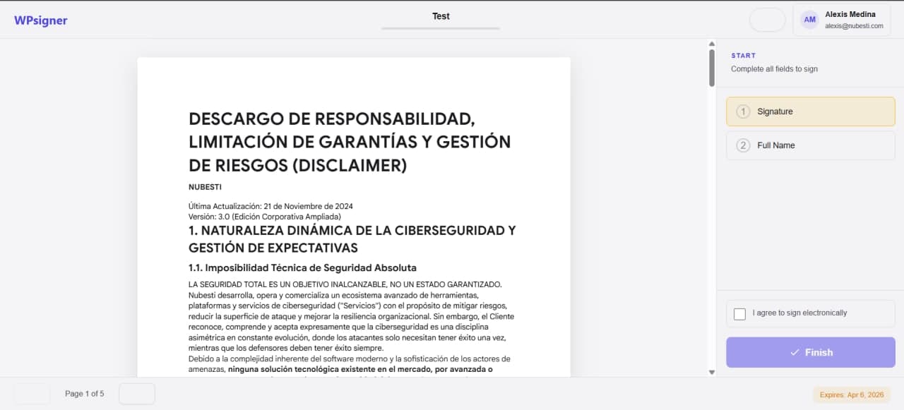 WPsigner screenshot 9