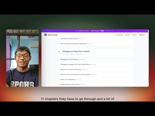 book2course screenshot 1