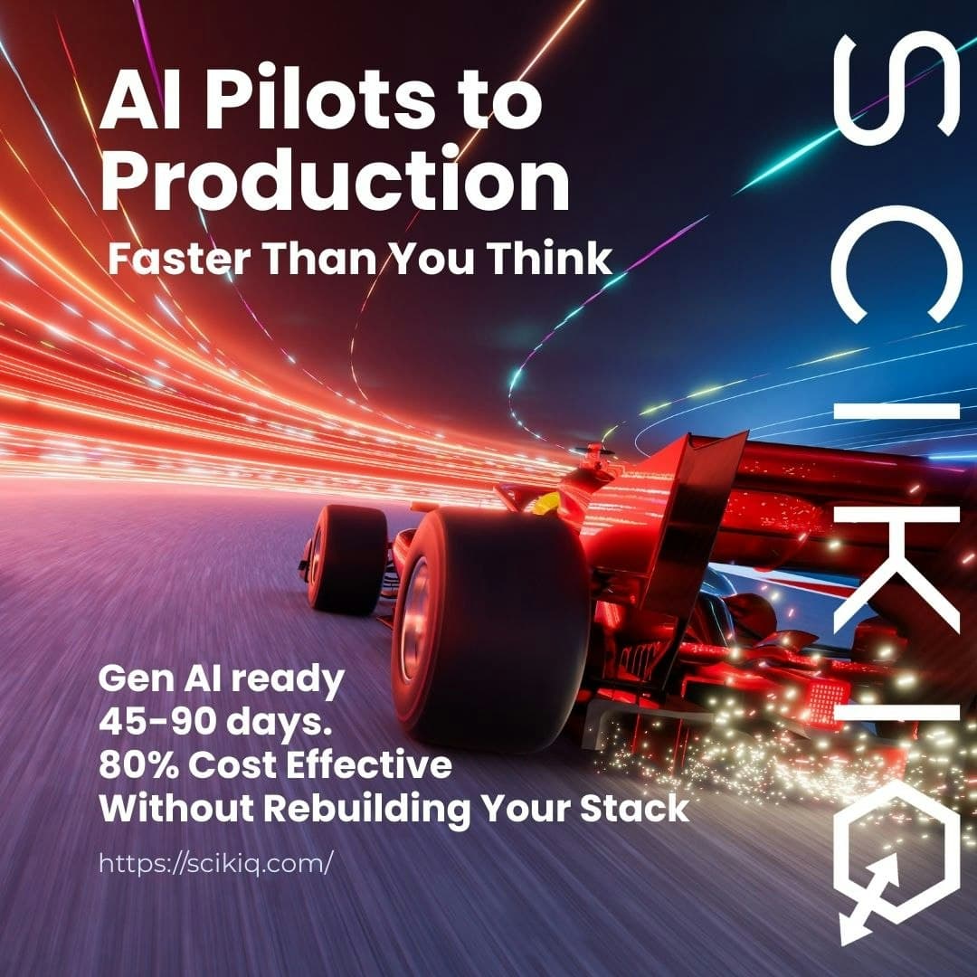 SCIKIQ: AI Native Data Platform screenshot 3