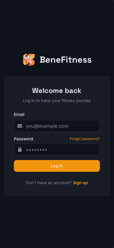 Benefitness screenshot 2