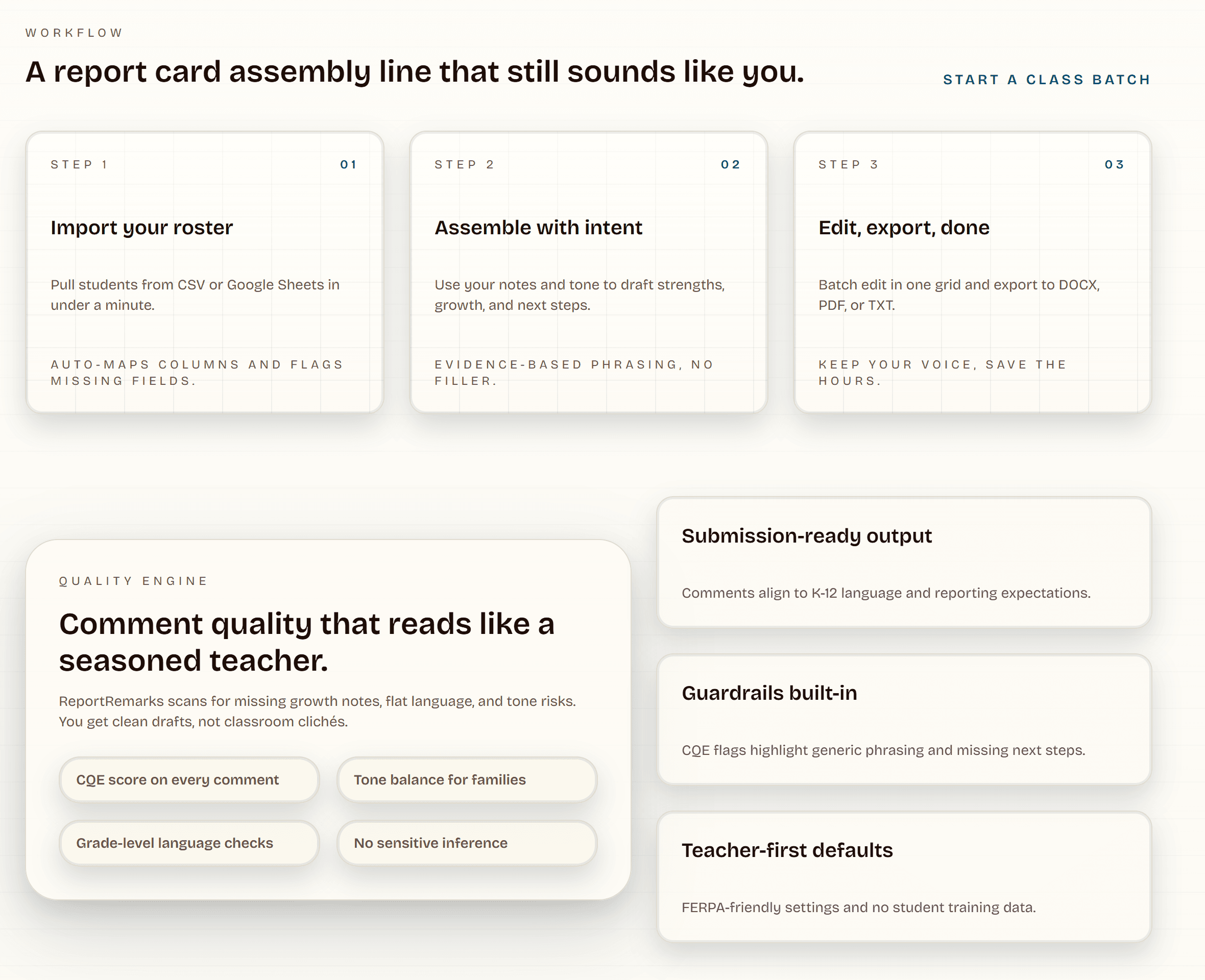 ReportRemarks screenshot 2