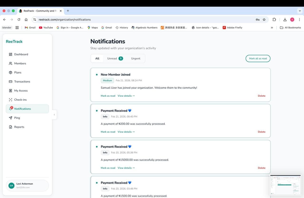 ReeTrack screenshot 6