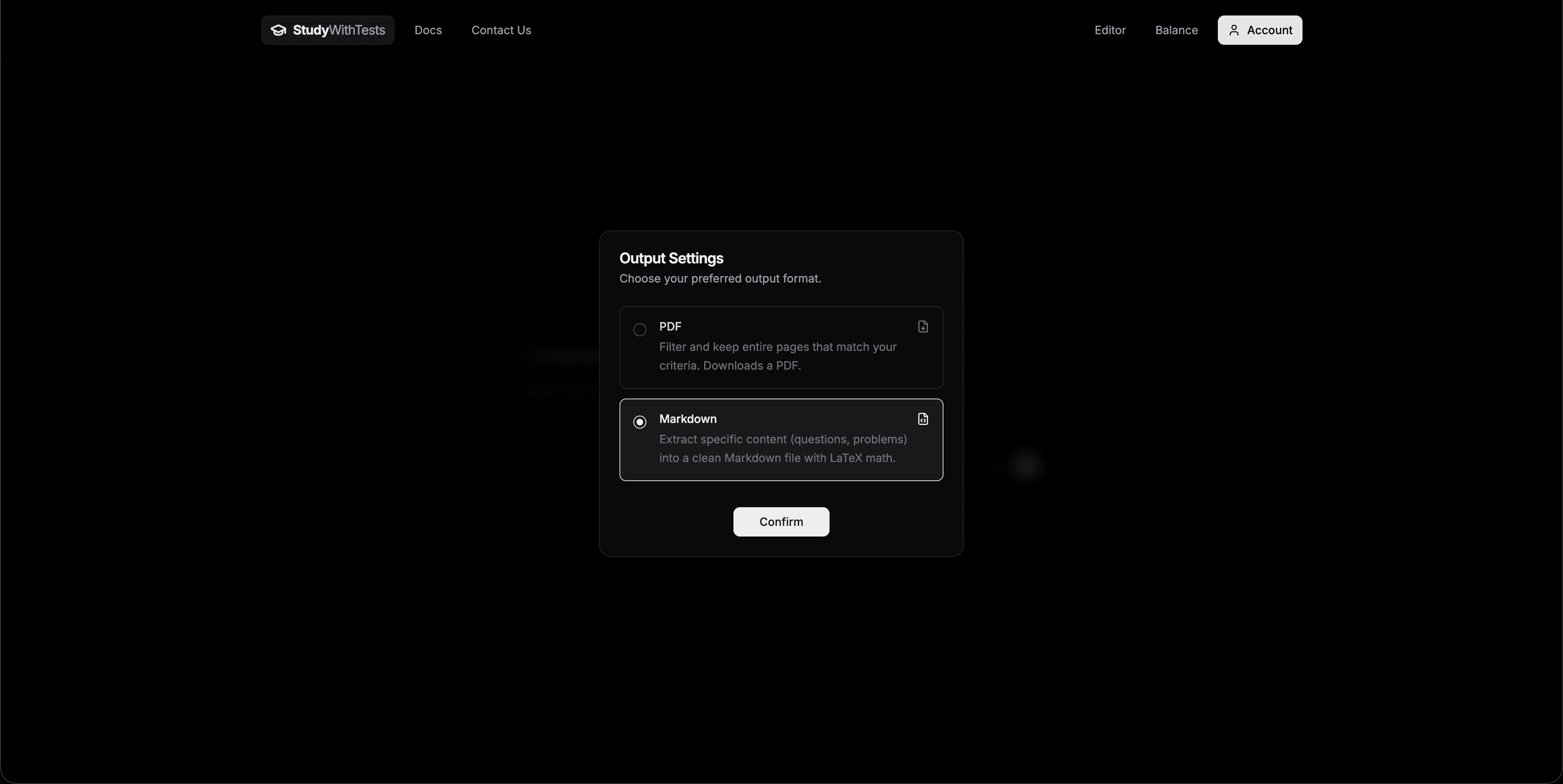 StudyWithTests screenshot 2