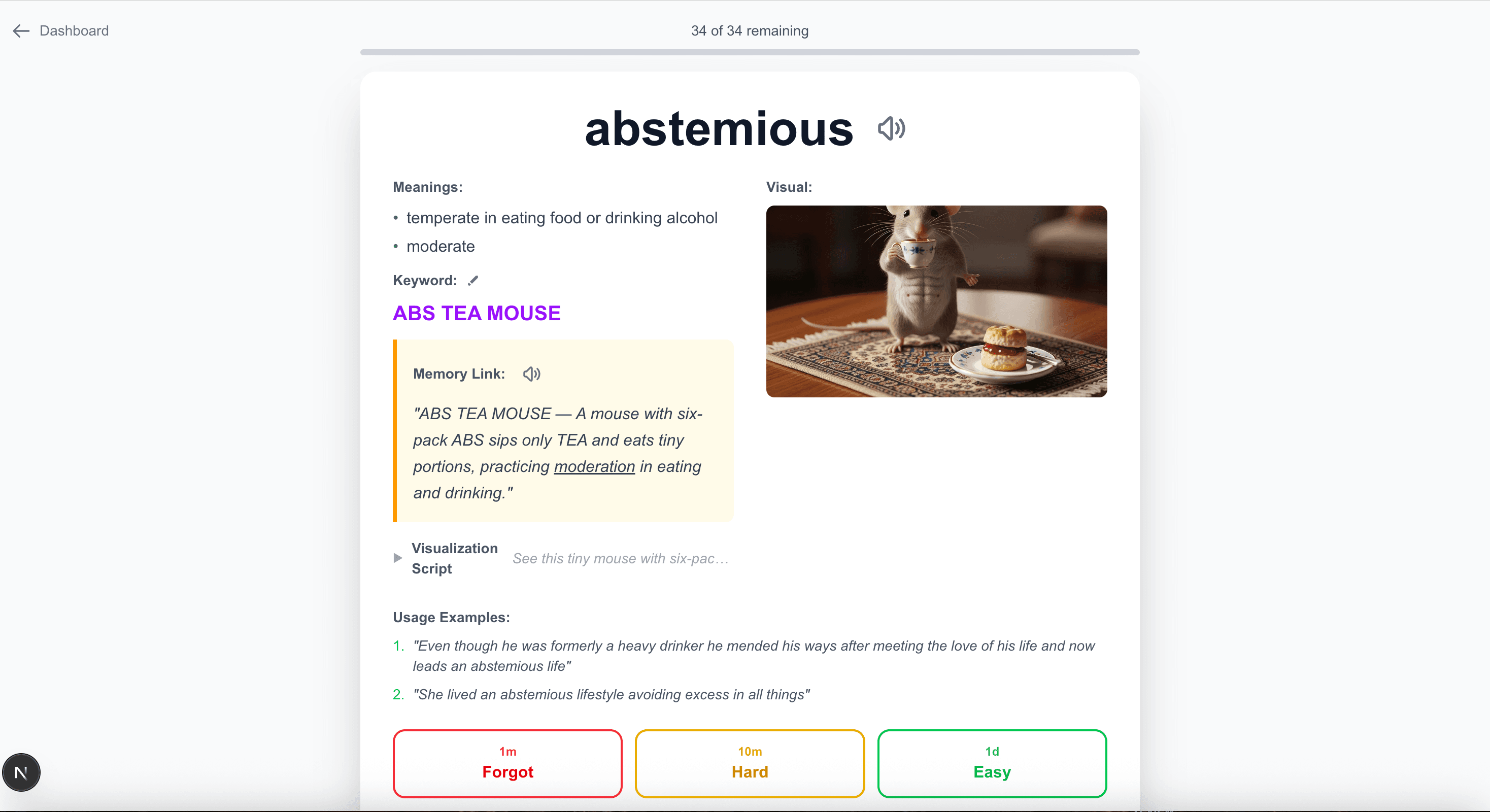 VocabularyFast screenshot 4
