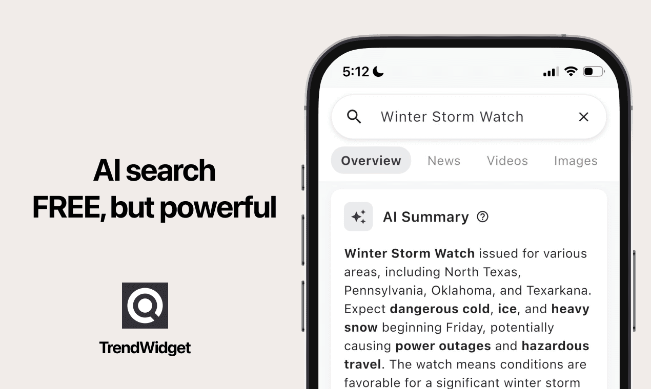 TrendWidget screenshot 4