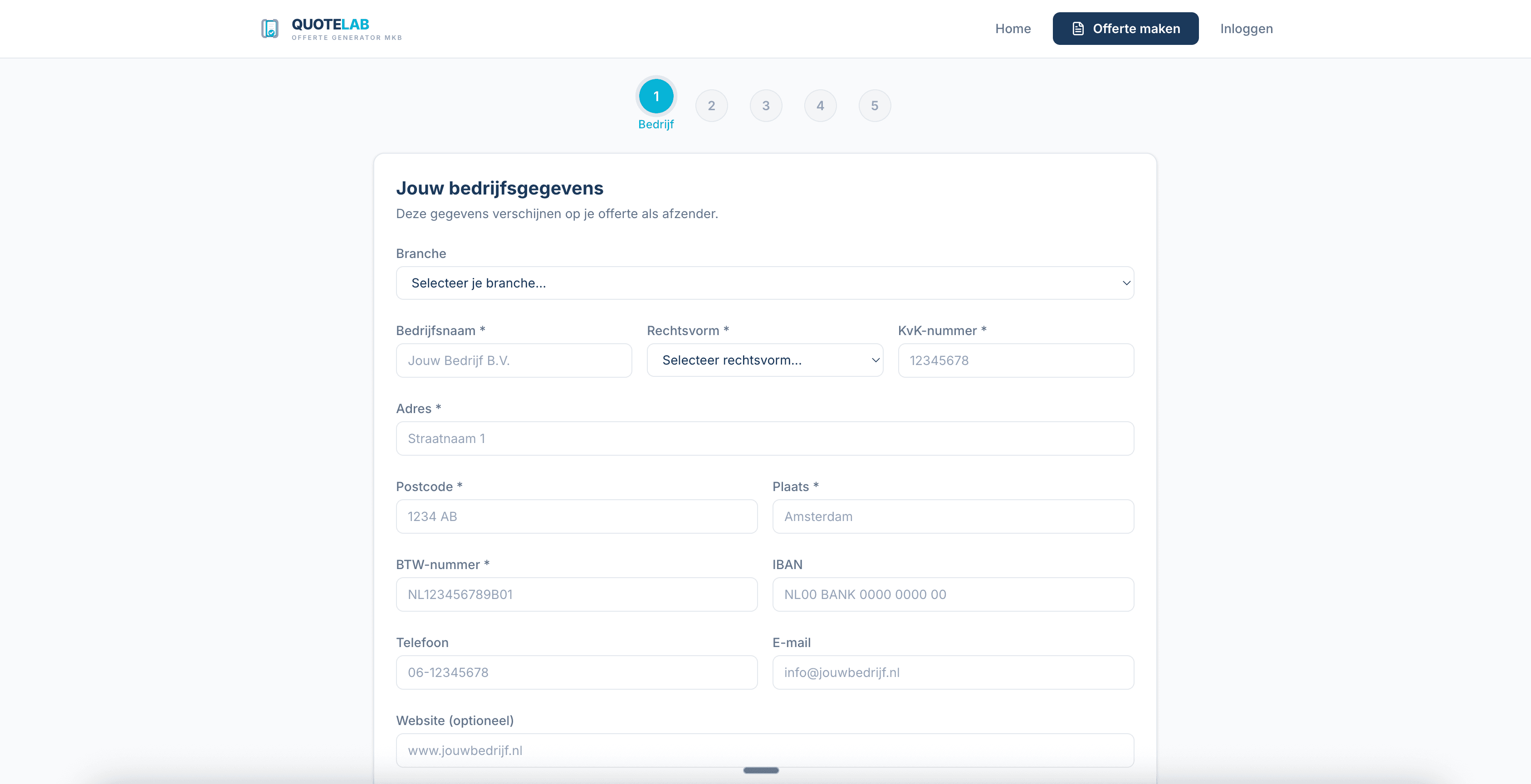 QuoteLab screenshot 2