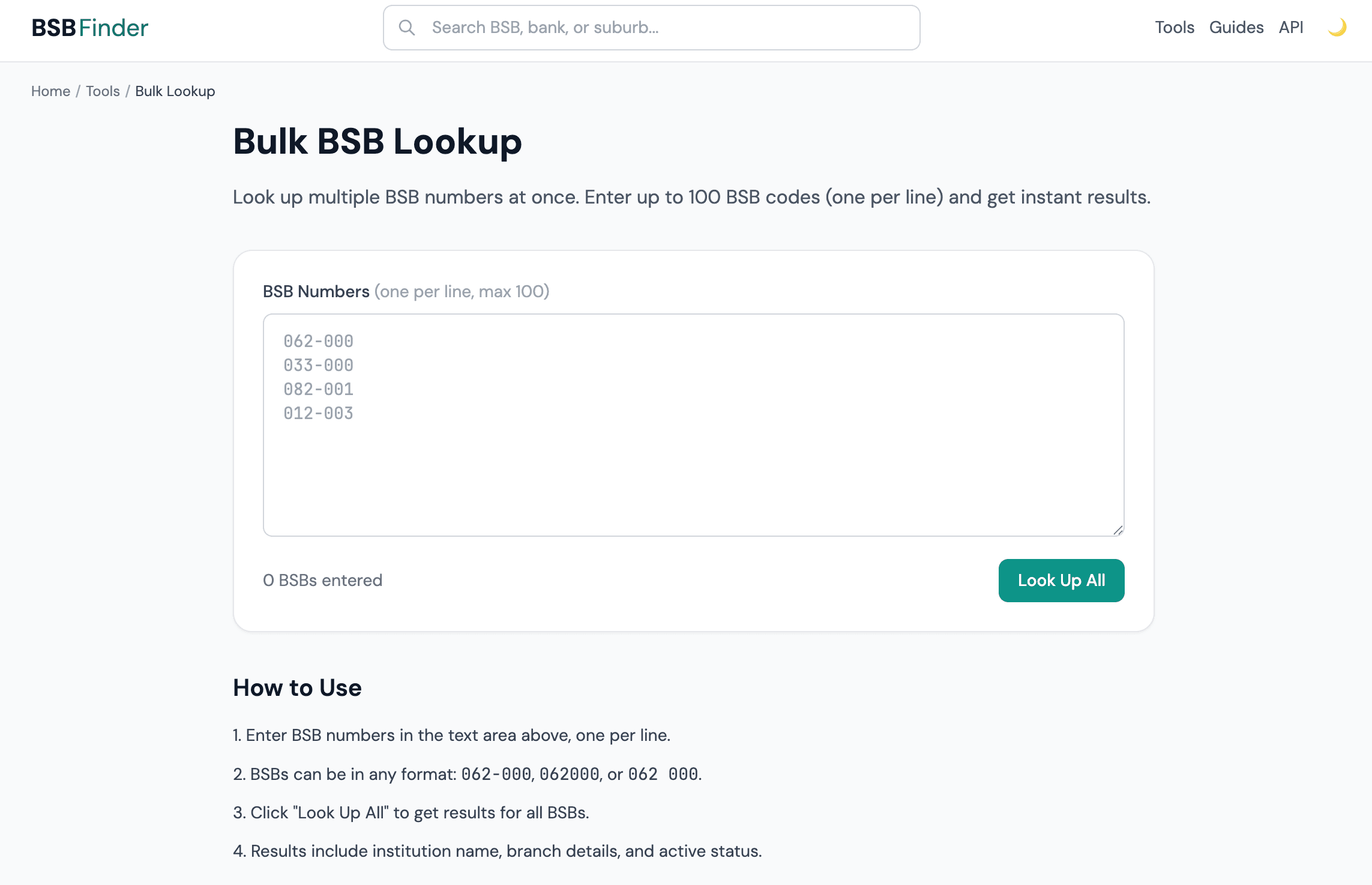 BSBFinder screenshot 4
