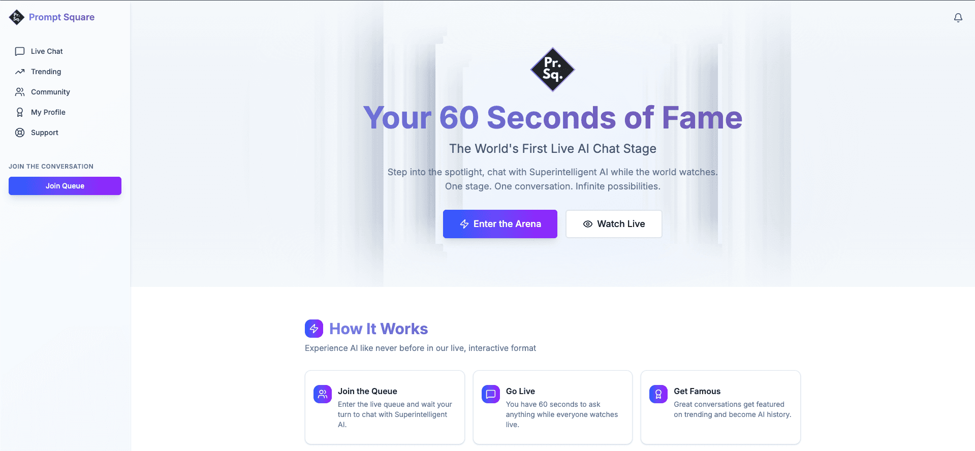 Prompt Square screenshot 2