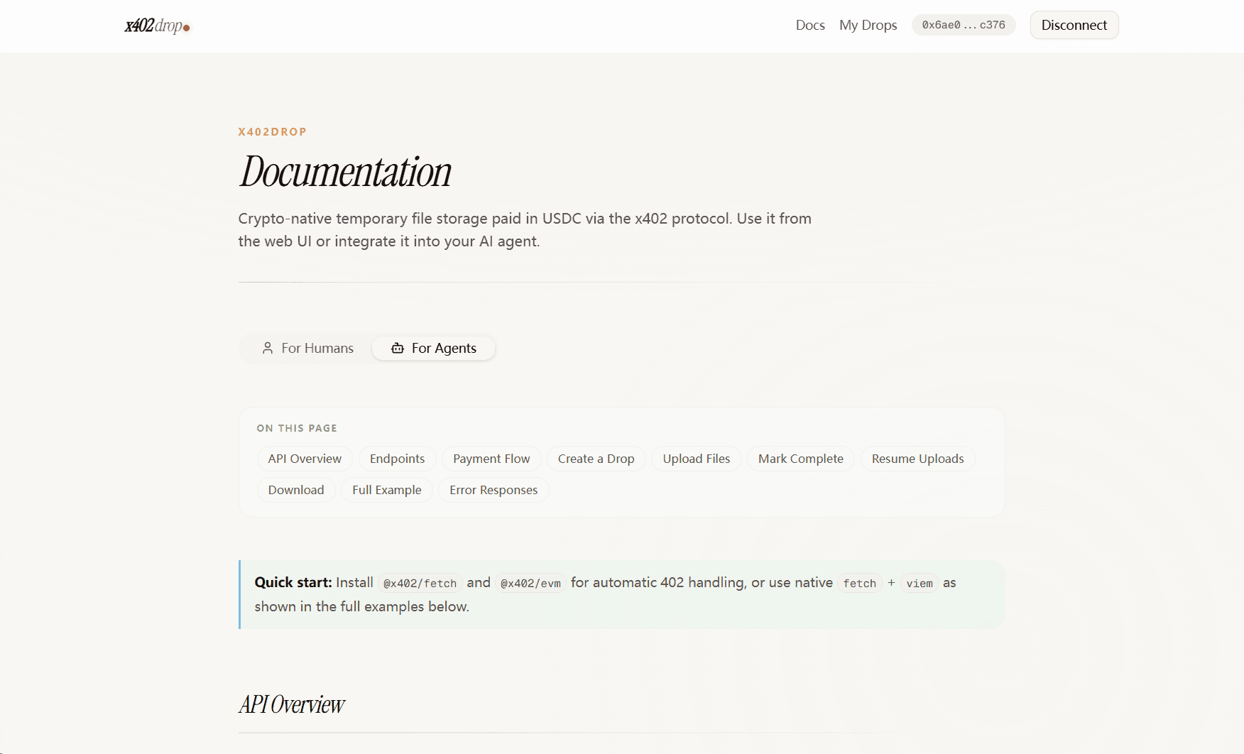 x402drop screenshot 5