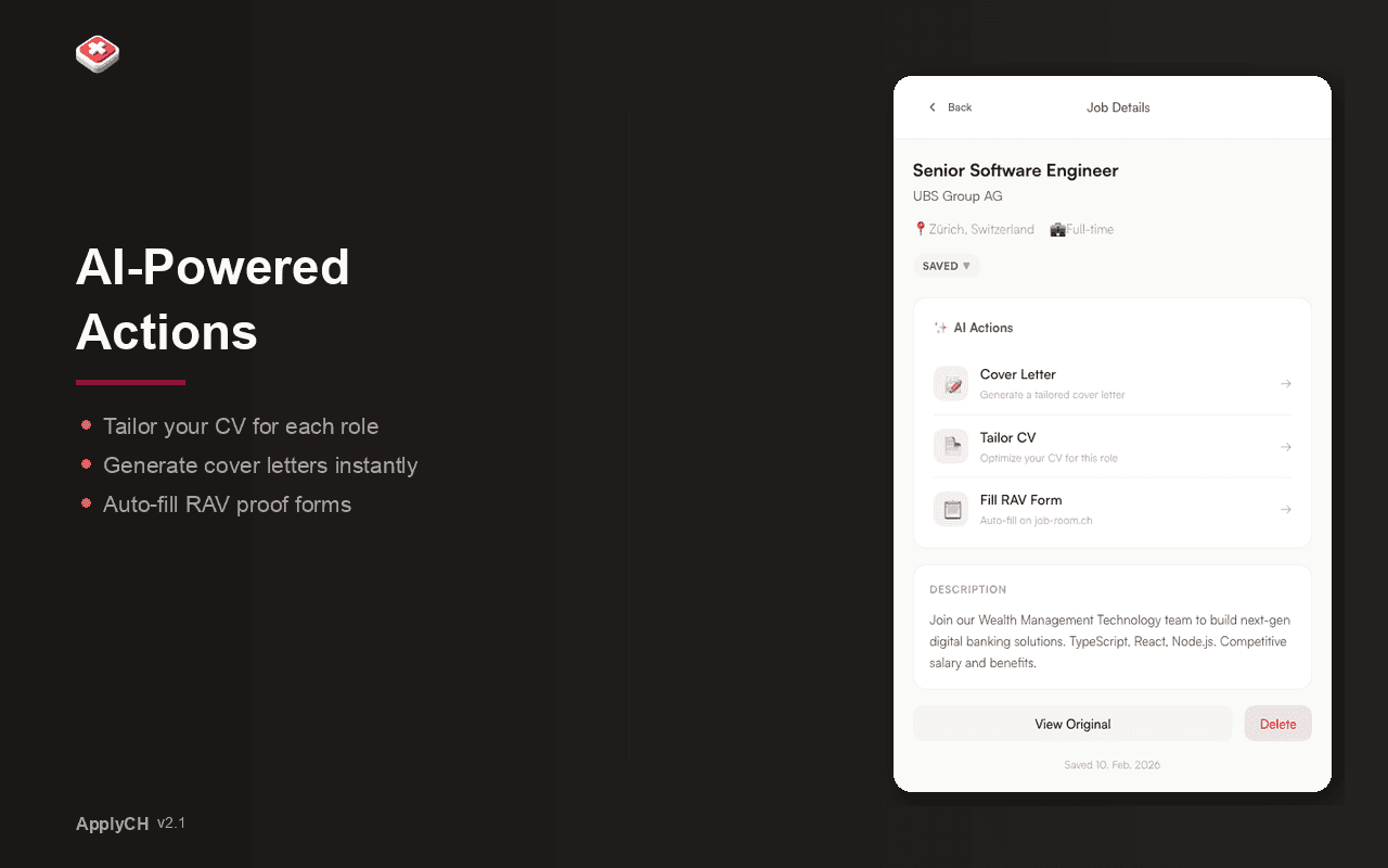 ApplyCH screenshot 6
