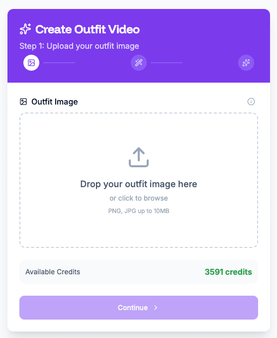 OutfitVideo screenshot 2