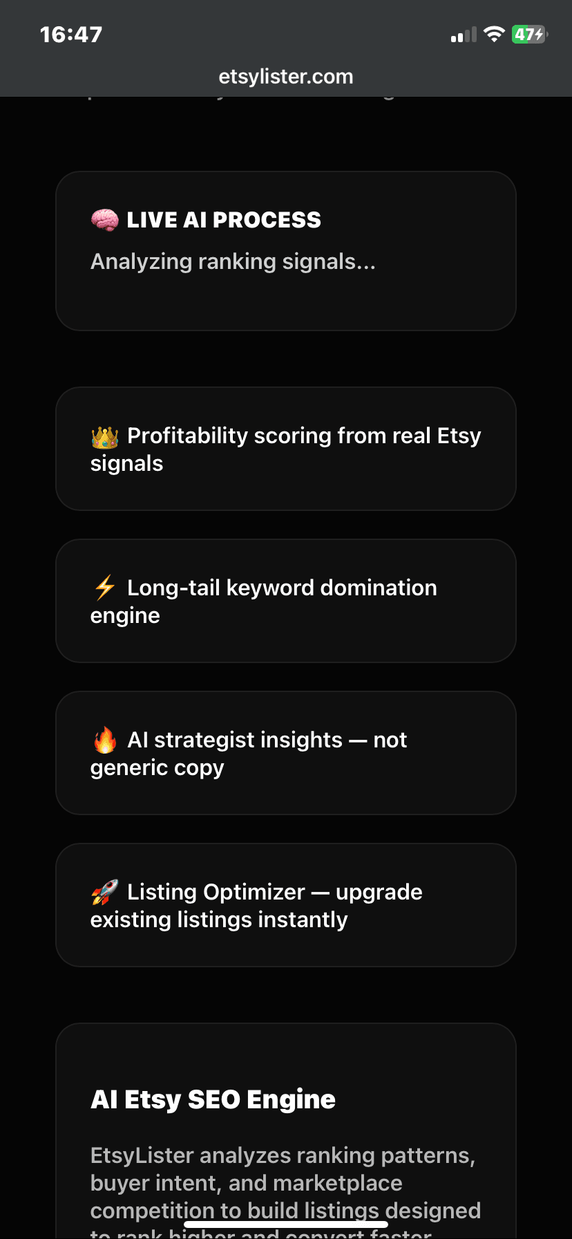 EtsyLister screenshot 2