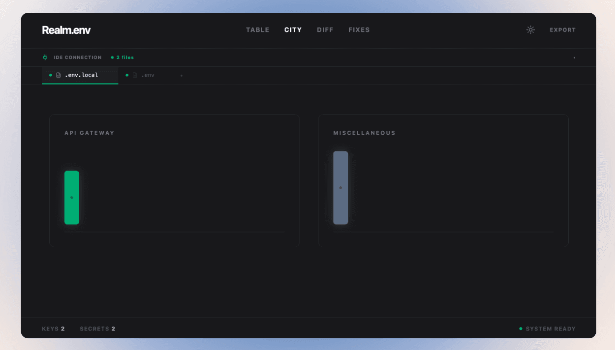 REALM .ENV screenshot 5