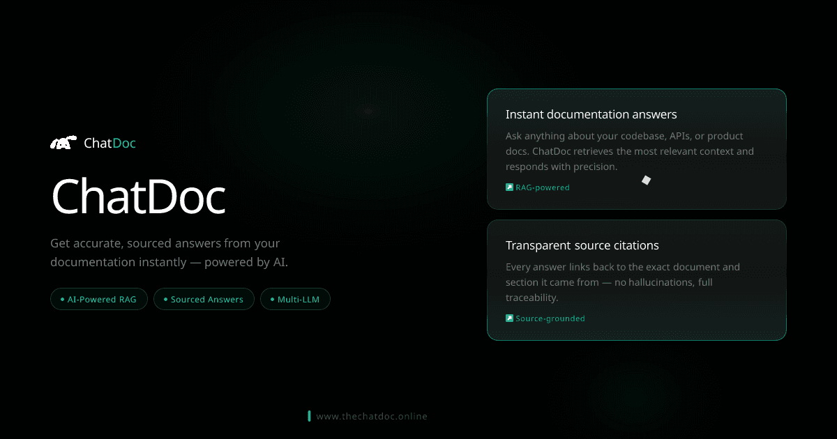 TheChatDoc Chat with your docs instantly screenshot 2