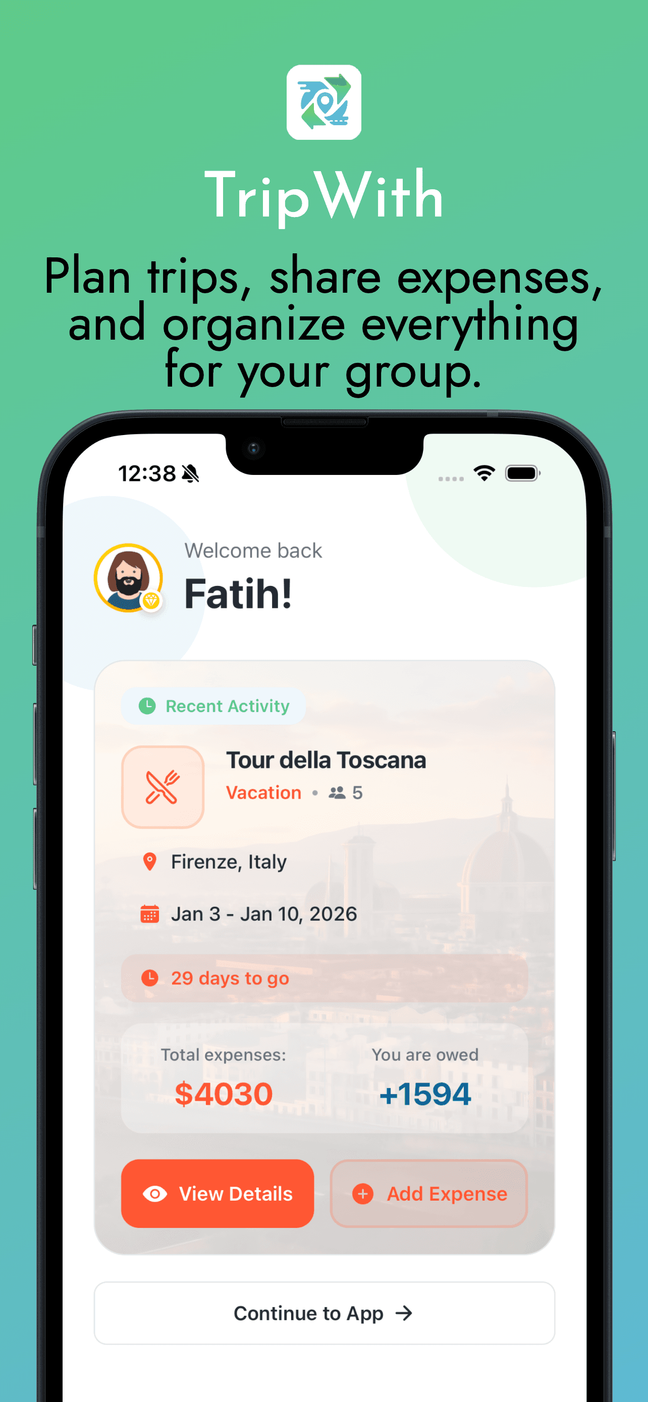 TripWith screenshot 1