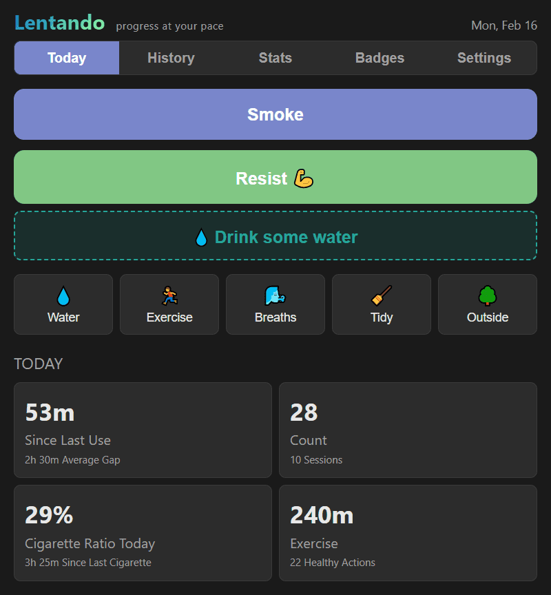 Lentando screenshot 2