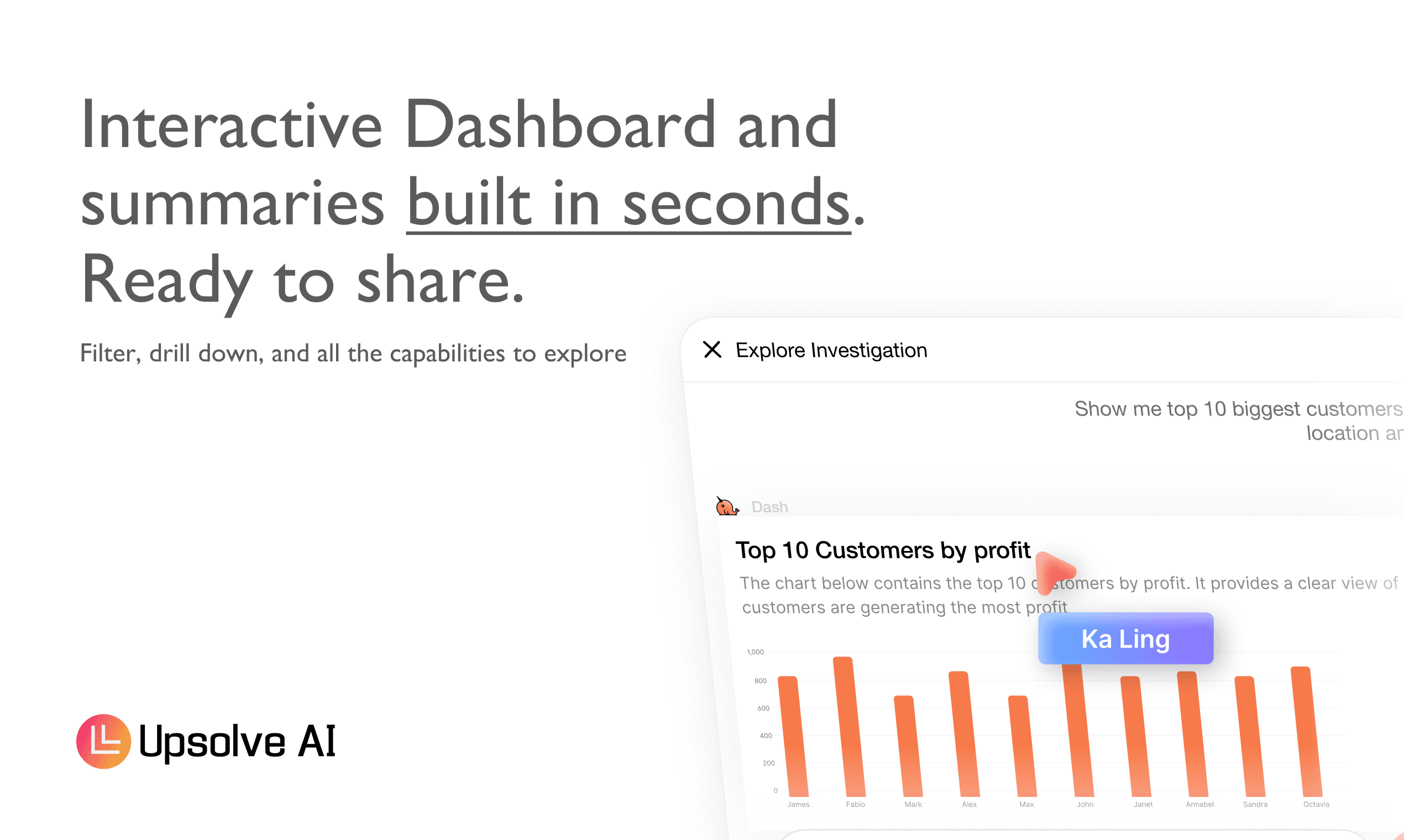 Upsolve AI for CSVs screenshot 4