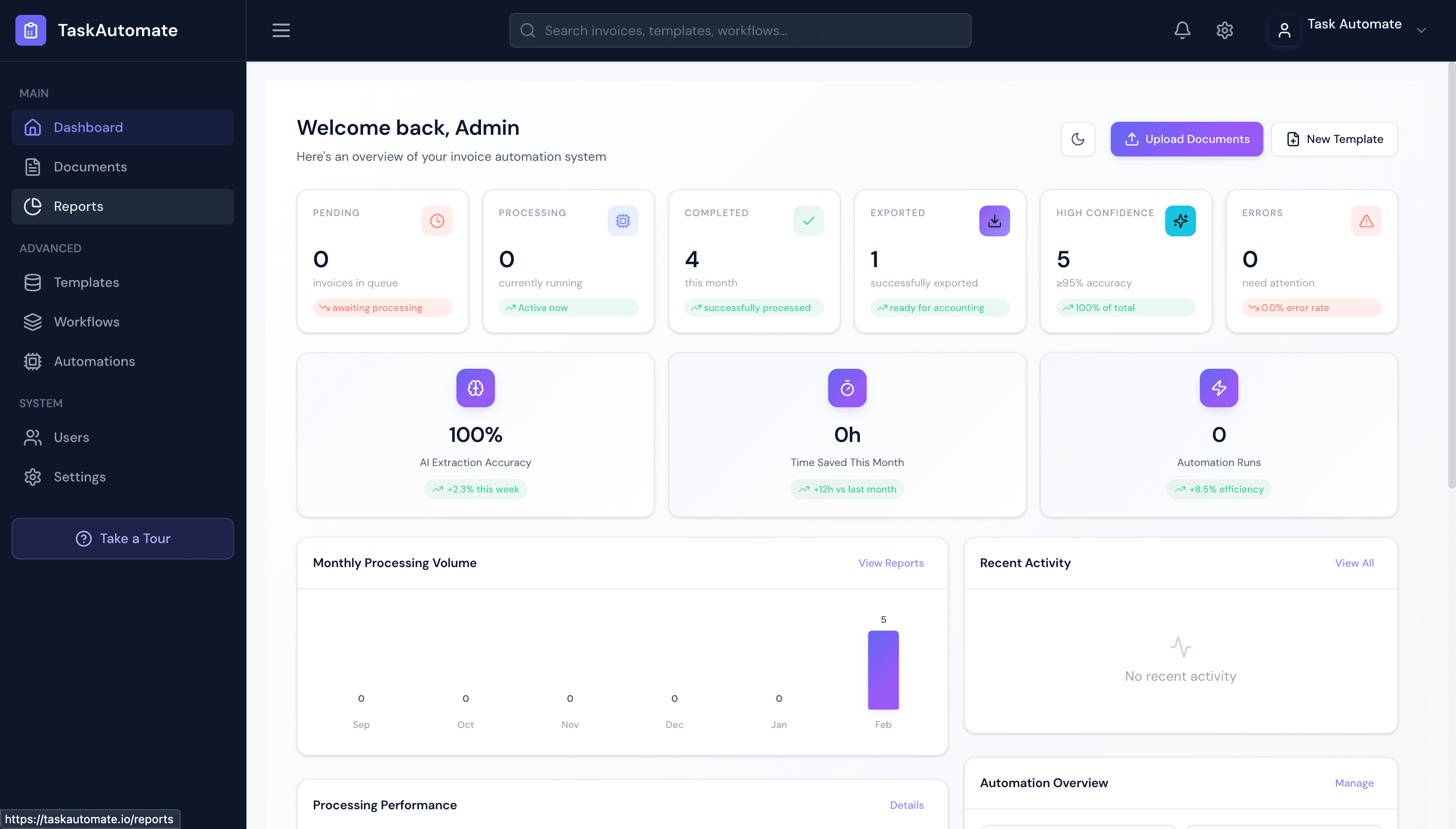TaskAutomate screenshot 2