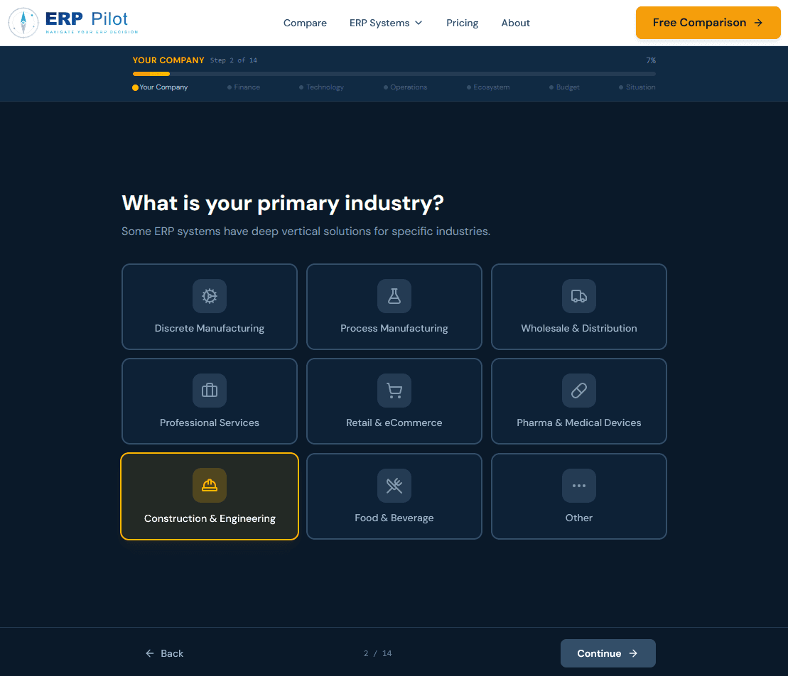 ERP Pilot screenshot 3