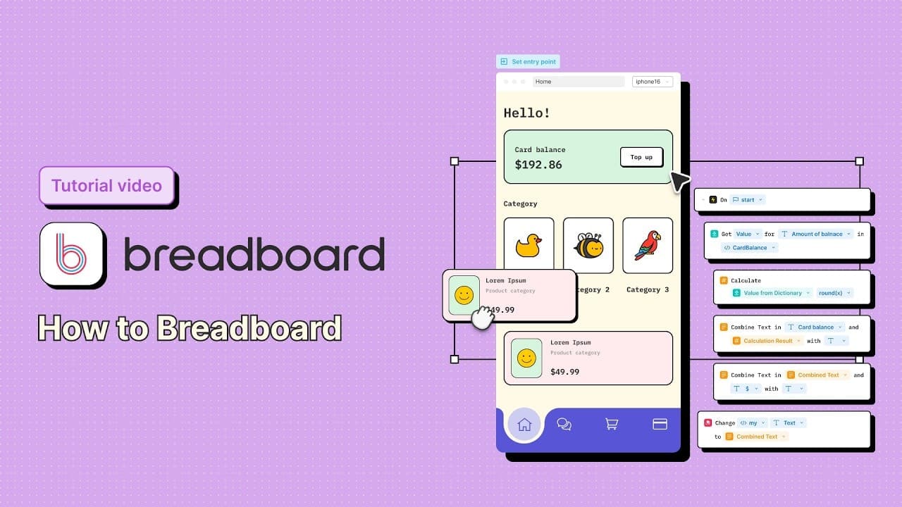 Breadboard screenshot 1