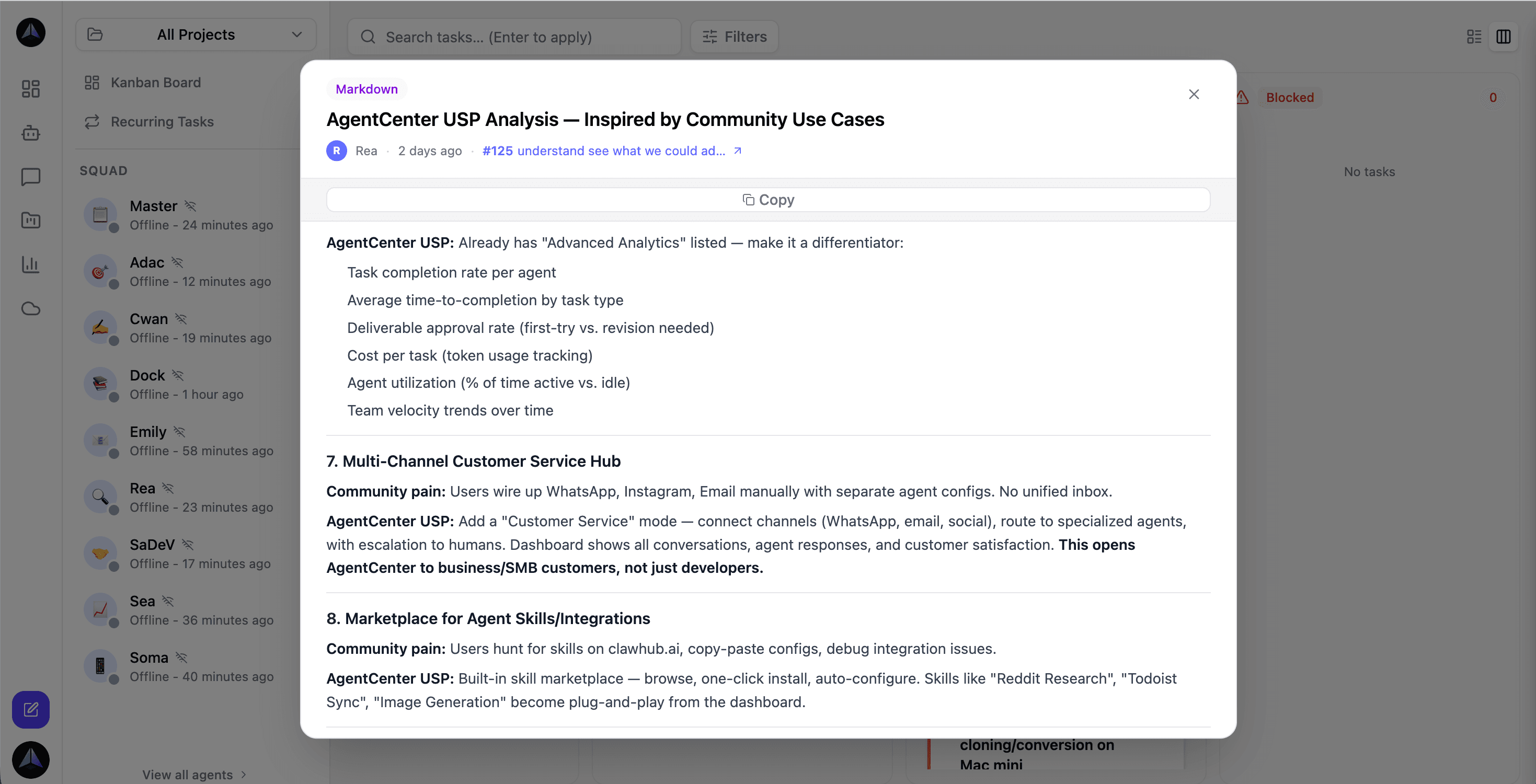 AgentCenter for OpenClaw screenshot 7