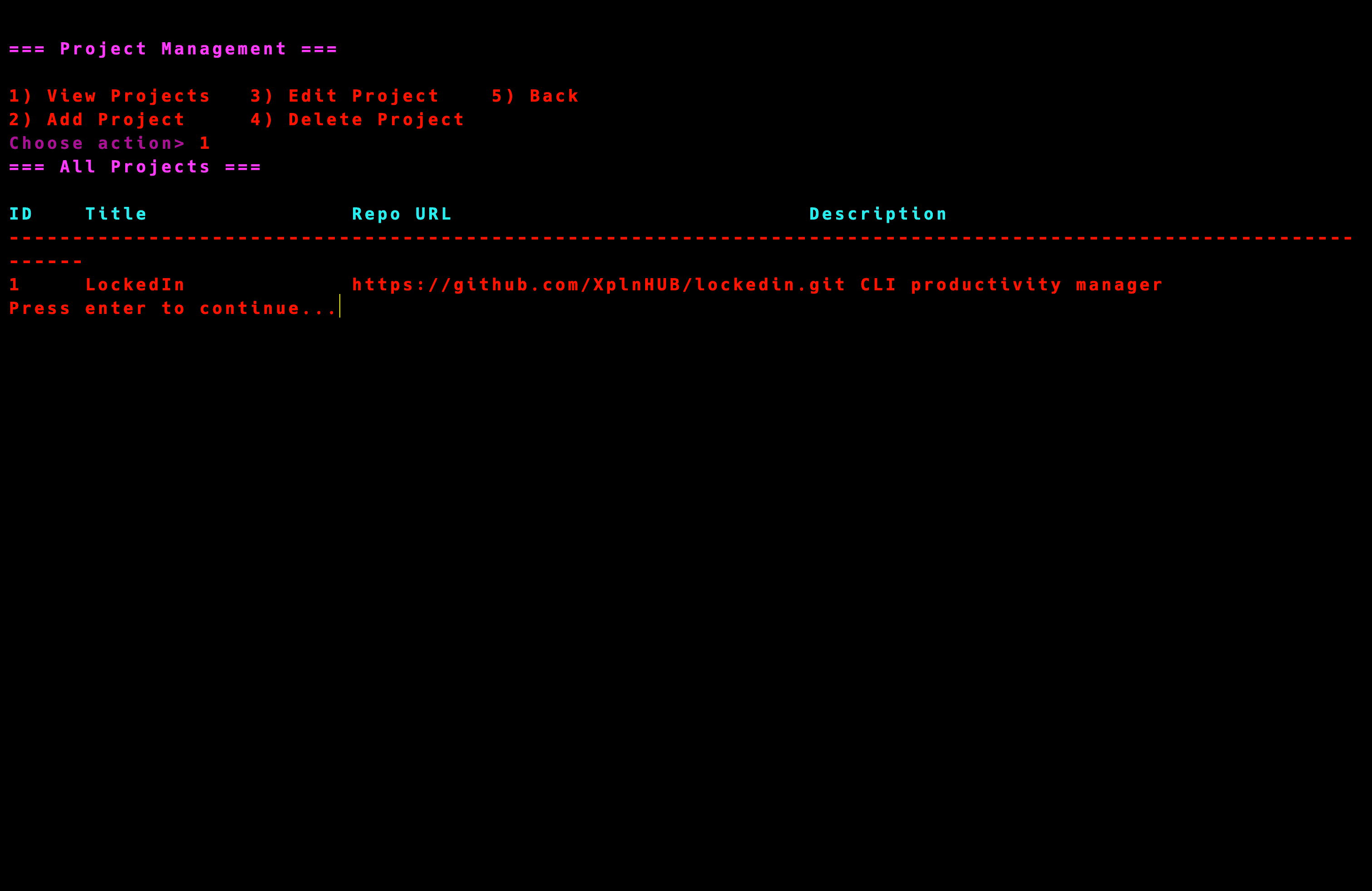 LockedIn screenshot 2