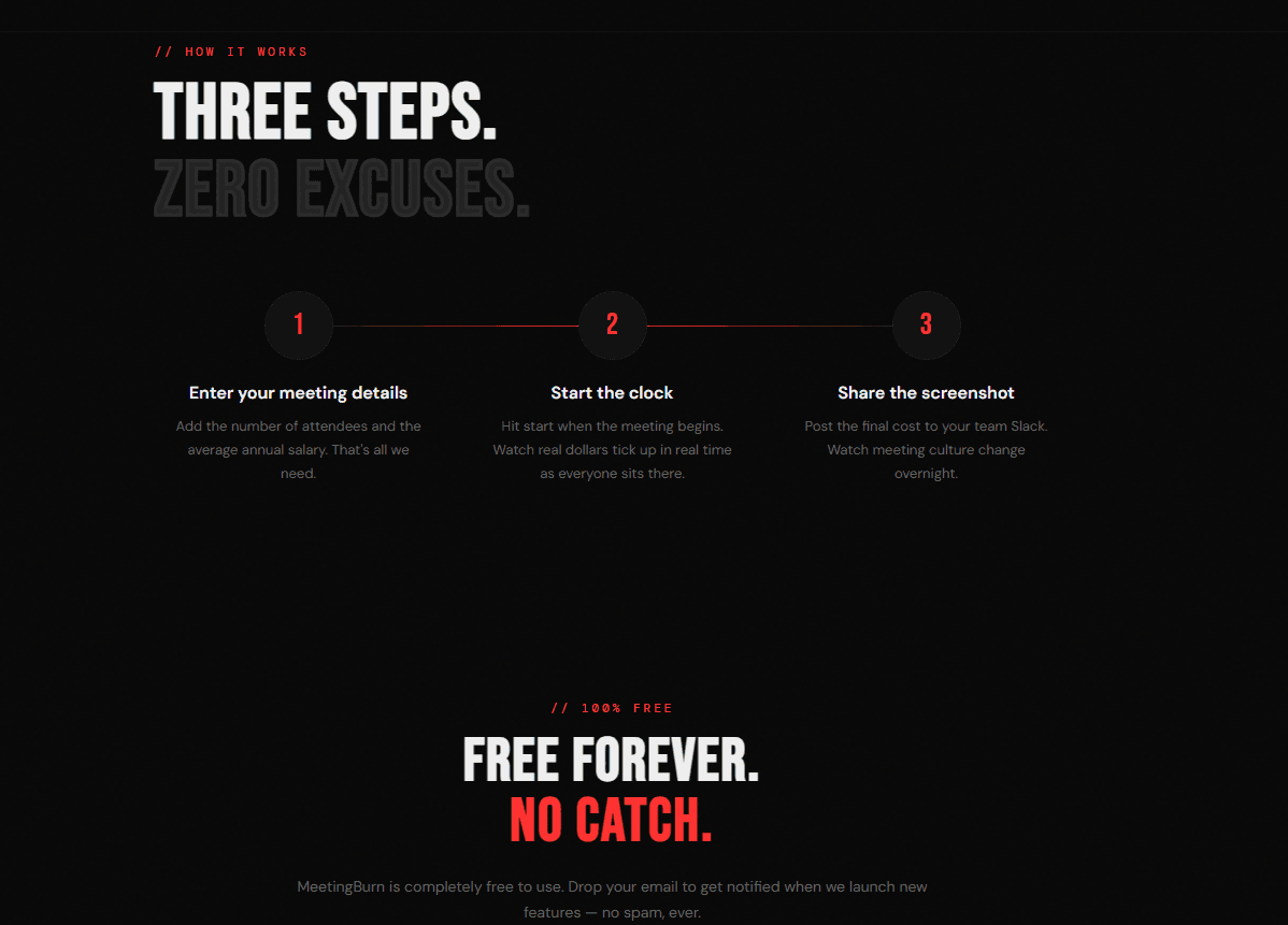 MeetingBurn screenshot 4