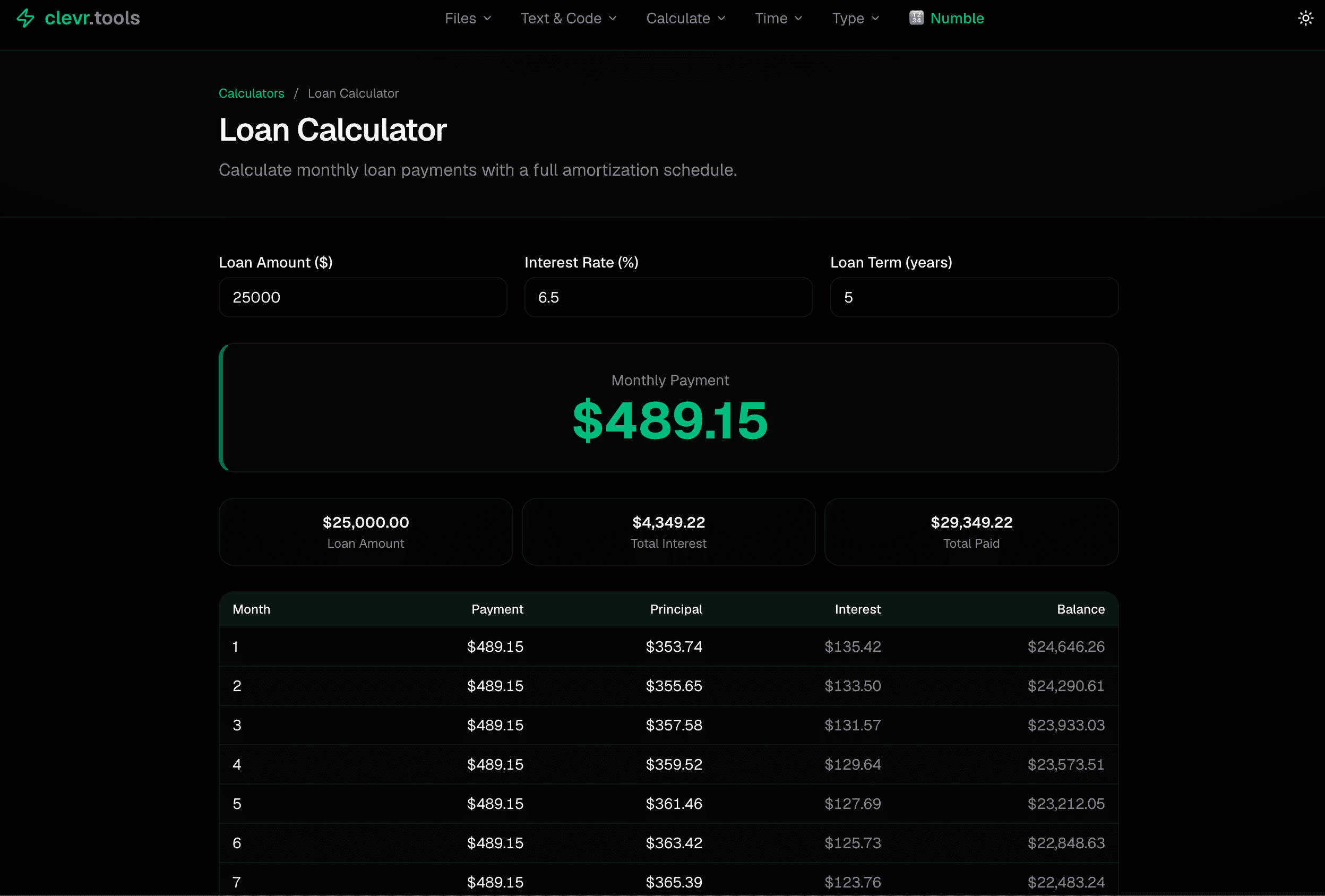 clevr.tools screenshot 3