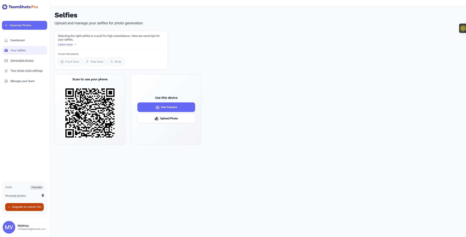 TeamShotsPro screenshot 6