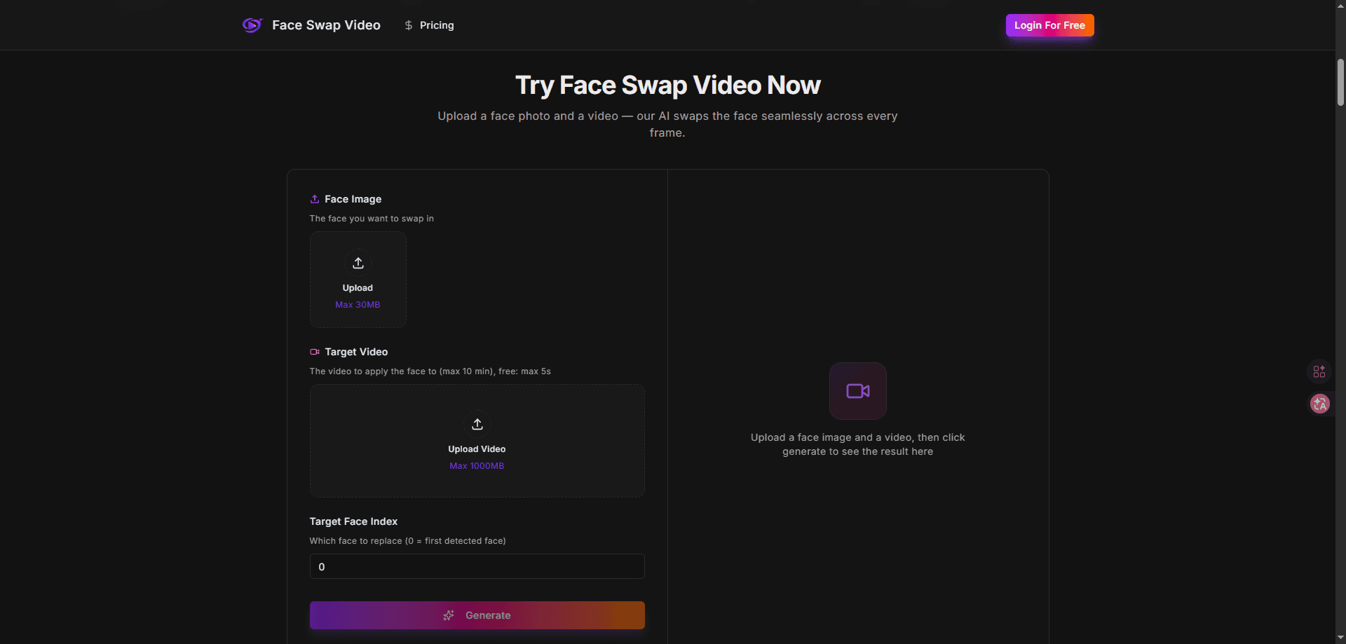 Face Swap Video screenshot 3