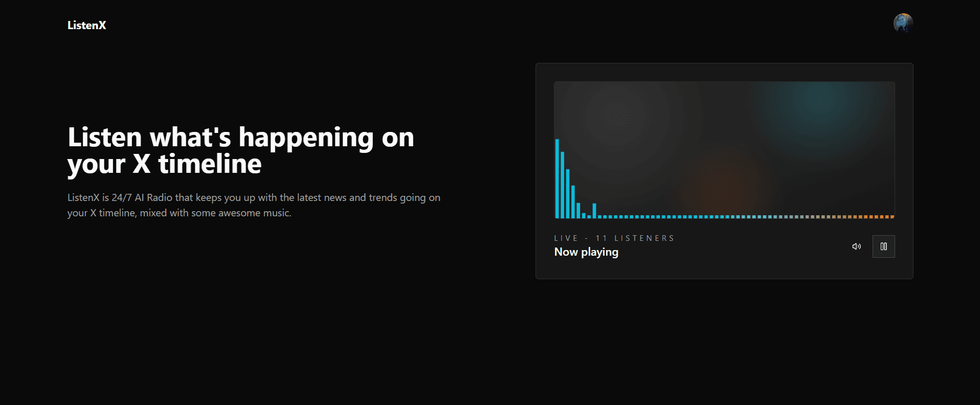 ListenX screenshot 2