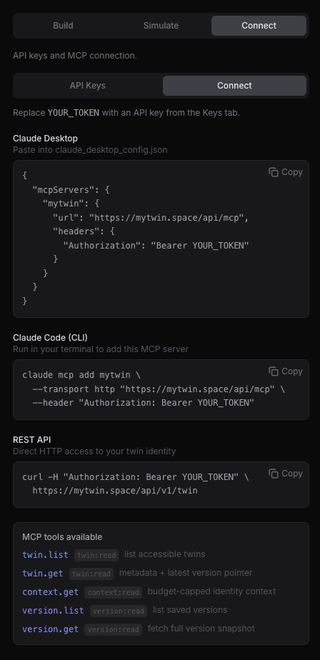 My Twin Space screenshot 2