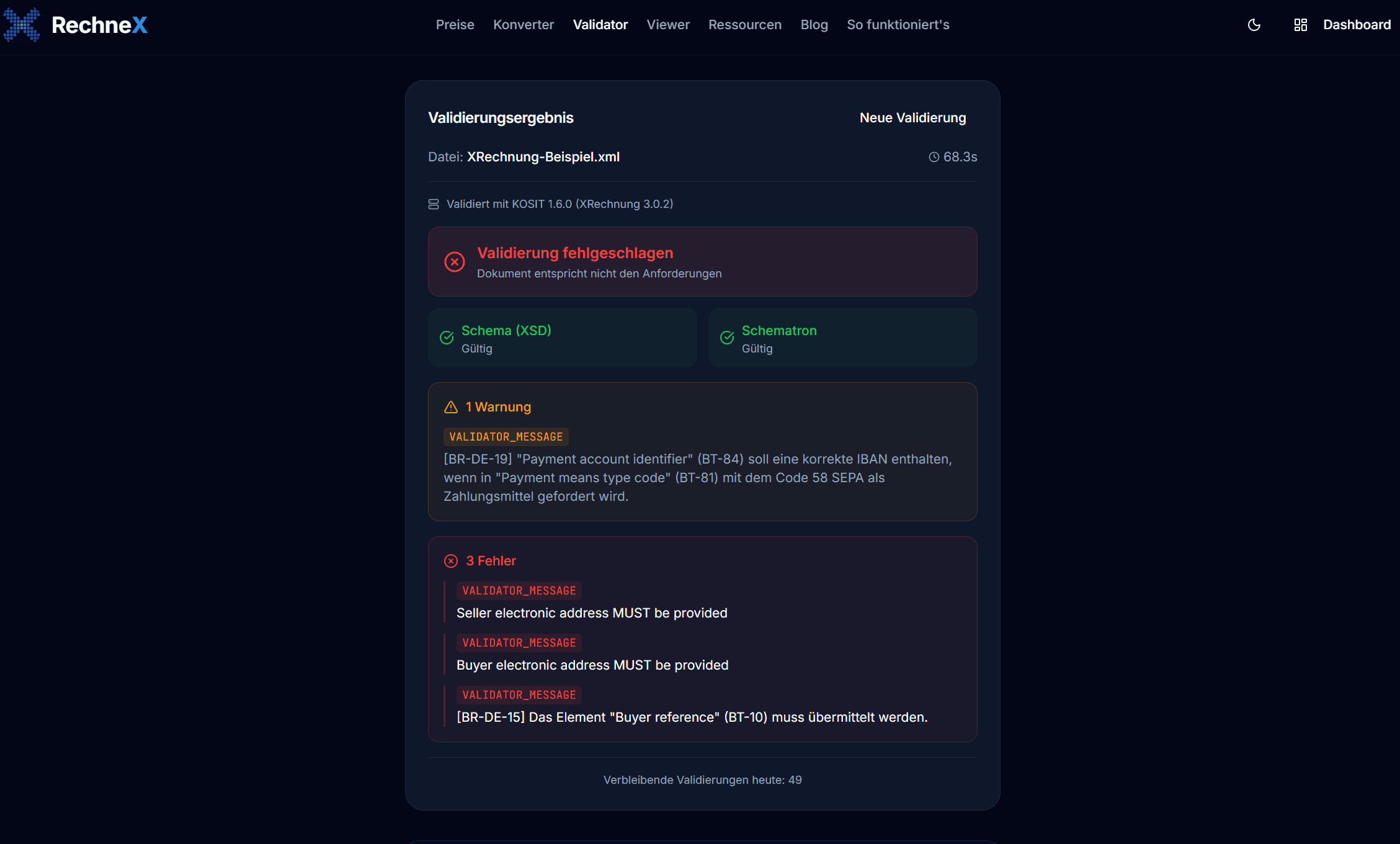 Rechnex screenshot 5