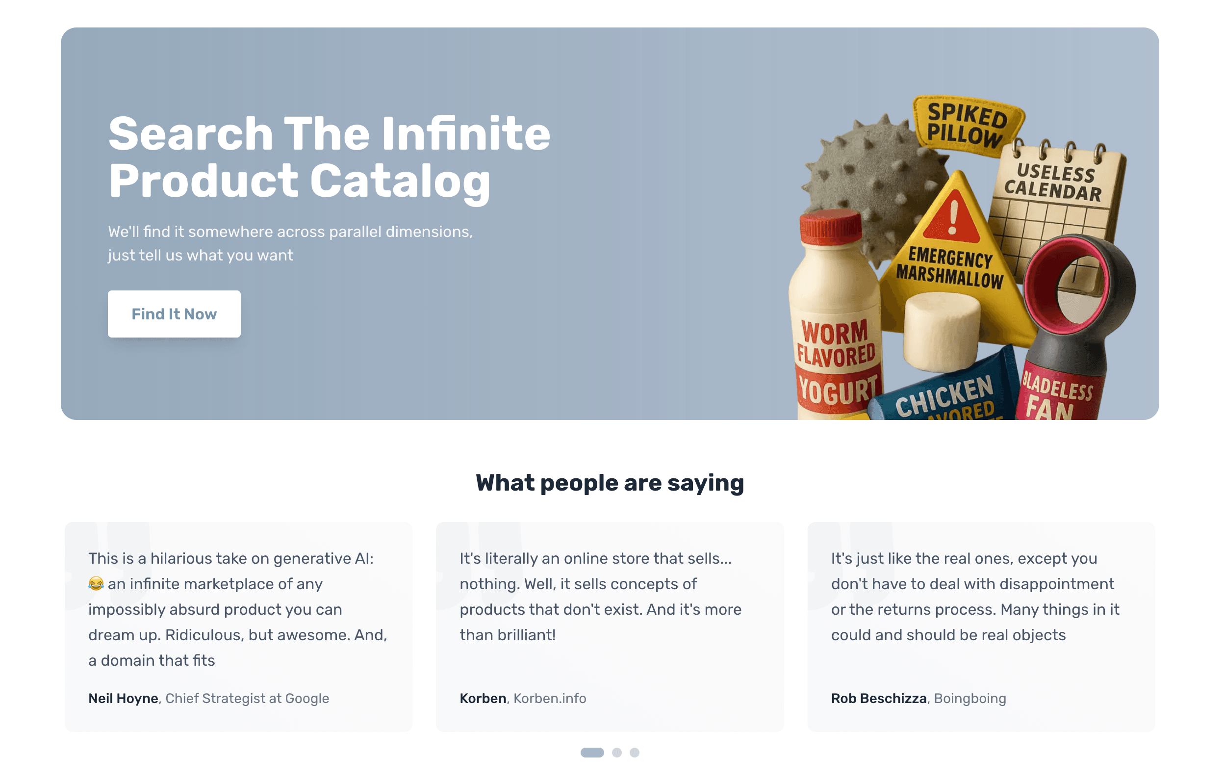 Anycrap - The Store of Infinite Products screenshot 1