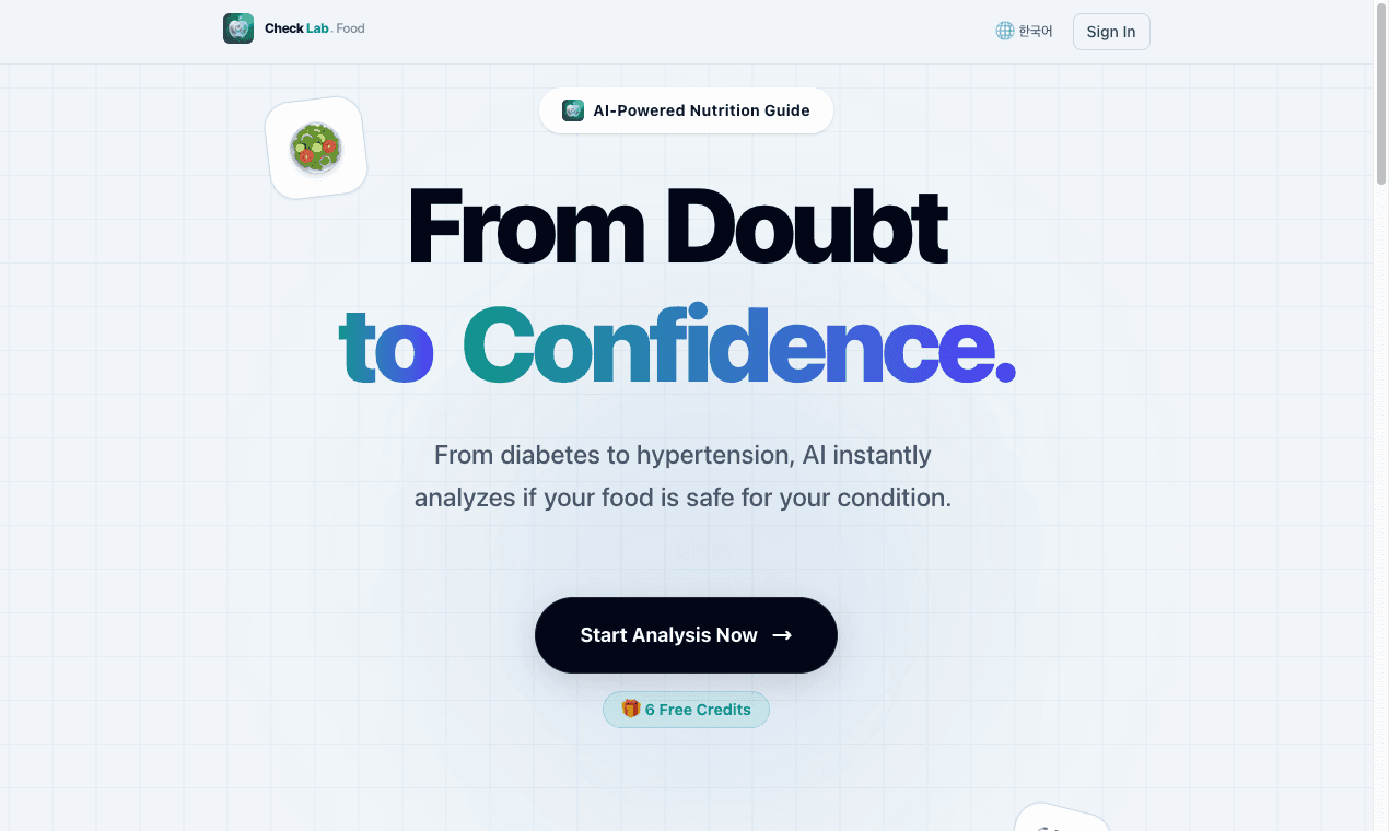 CheckLab Food screenshot 3