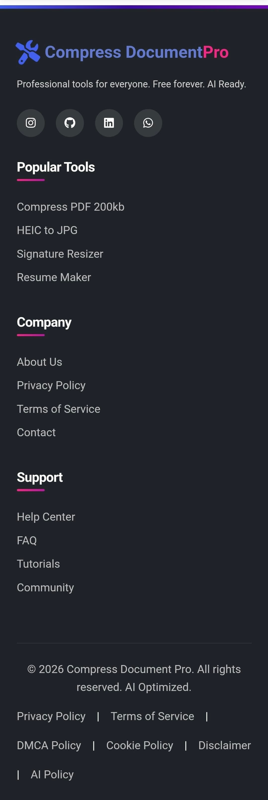 CompressDocument Pro screenshot 4