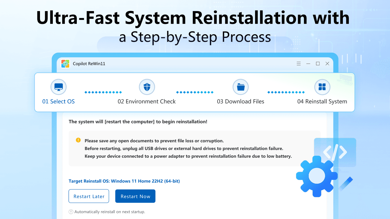 System Reinstaller Pro screenshot 3