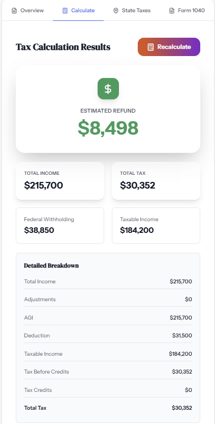 TaxFlux screenshot 4