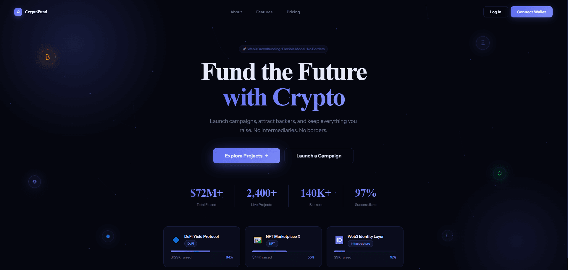 FundChain screenshot 1