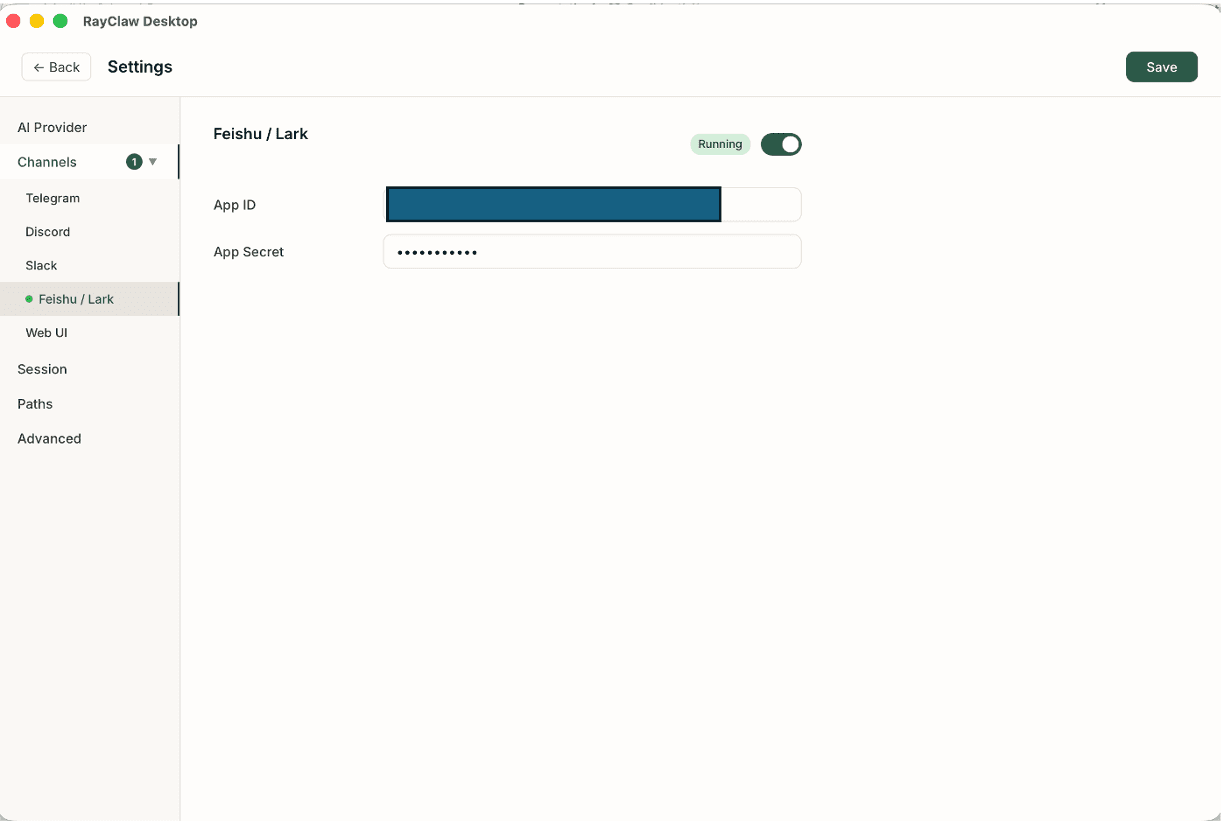 RayClaw is a multi-channel agentic AI screenshot 5
