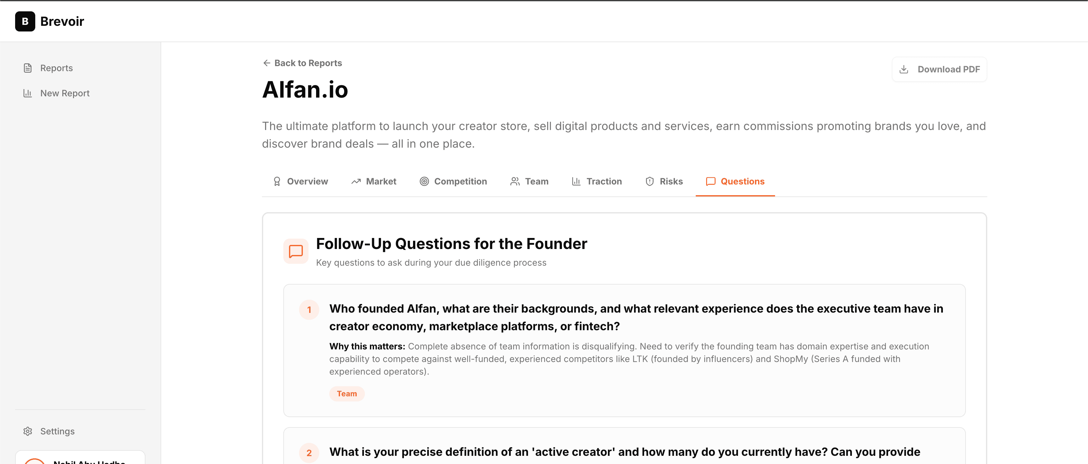 Brevoir screenshot 5