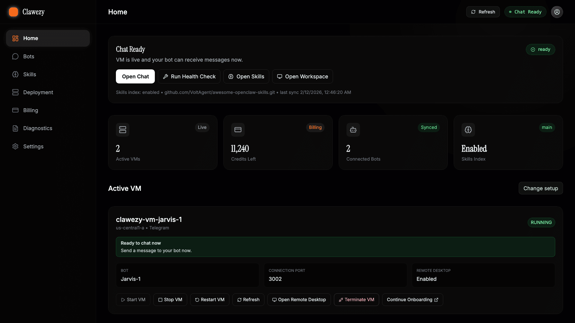 Clawezy screenshot 2