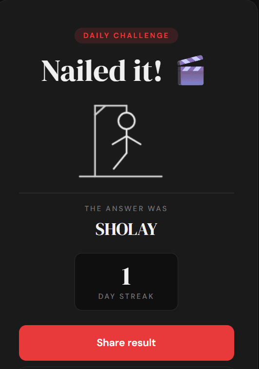 Filmi Hangman screenshot 1