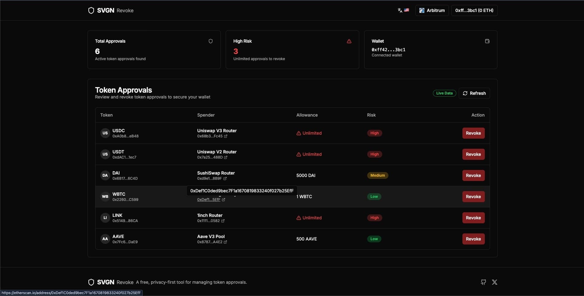 Sovereign Revoke screenshot 4