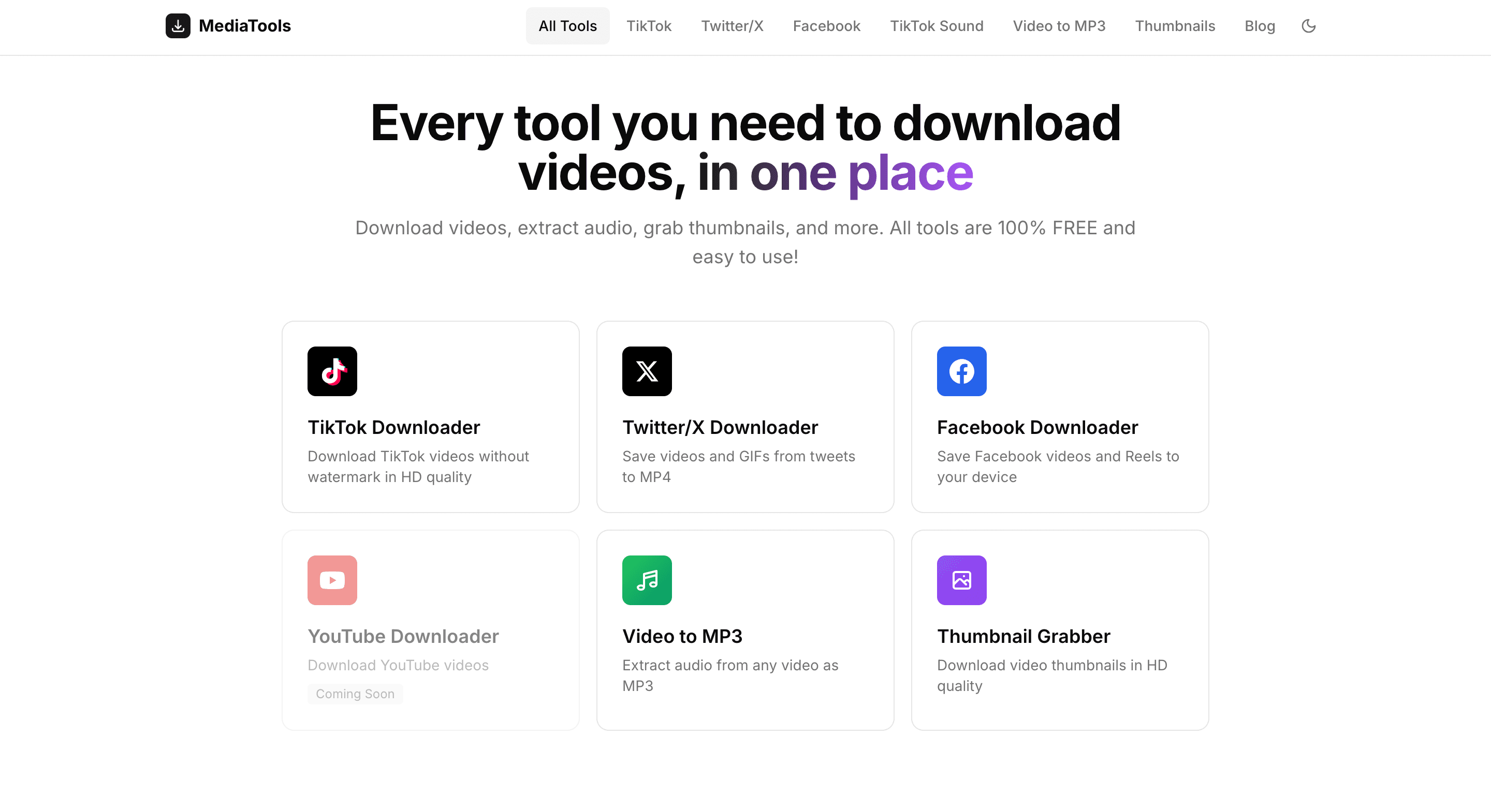 MediaTools screenshot 1
