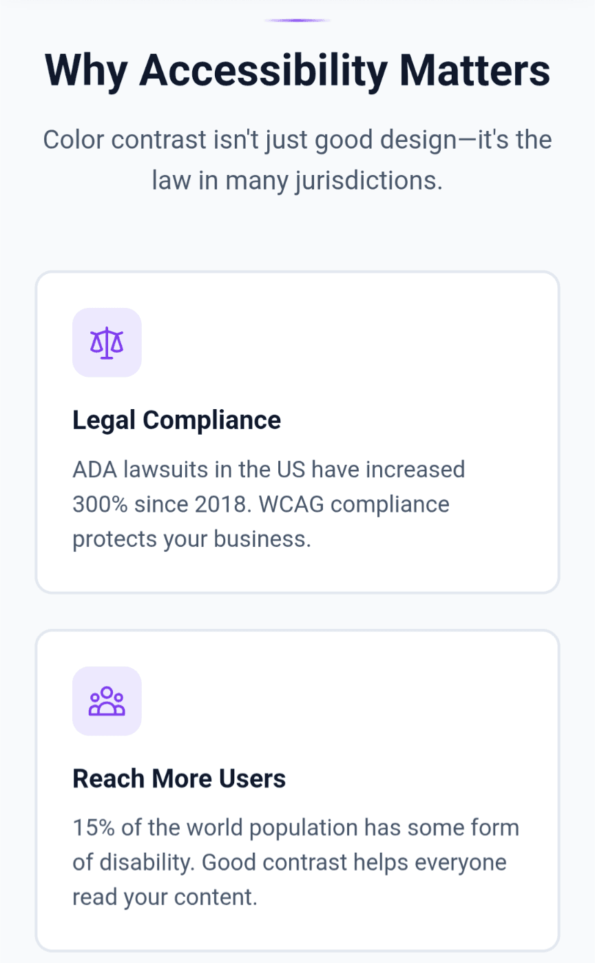 Color Contrast Checker screenshot 2
